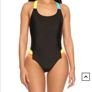 Black One Piece Swimsuit